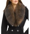 Fur Collar / Scarf - Crystal Fox Fur