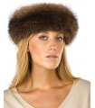 Fur Headband - Raccoon Fur
