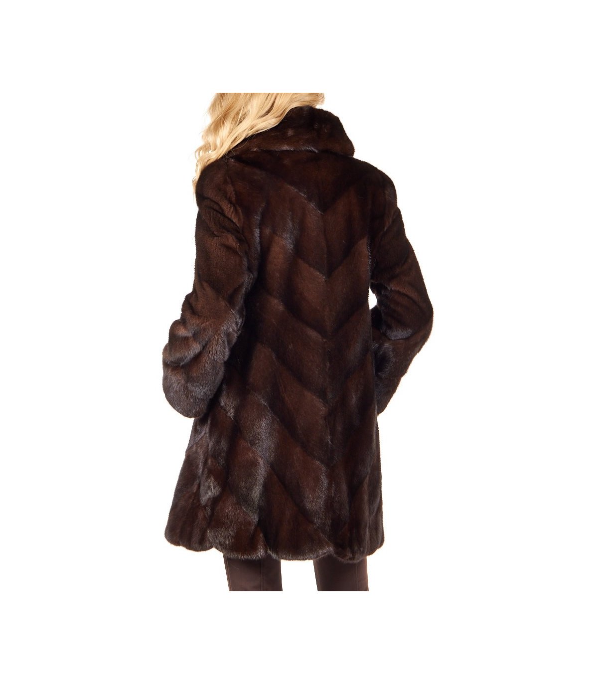 Mahogany Mink Stroller Coat: FurSource.com
