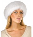 Fur Headband - White Fox Fur