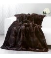 Custom Full Pelt Mink Fur Blanket / Fur Throw