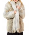 Women's Coyote Fur Stroller Coat