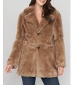 Rex Rabbit Fur Teddy Coat