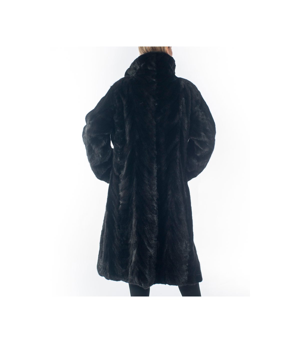 Shop for Black Mink Fur Coat at Fursource