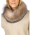 Crystal Fox Fur Fur Collar / Scarf