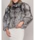 Full Pelt Silver Fox Fur Jacket